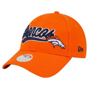 ニューエラ レディース 帽子 アクセサリー Denver Broncos New Era Women's Cheer 9FORTY Adjustable Hat Orange