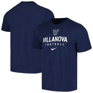 ナイキ メンズ Tシャツ トップス Villanova Wildcats Nike  TShirt Navy