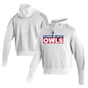 アディダス メンズ パーカー・スウェットシャツ アウター FAU Owls adidas Fashion Pullover Hoodie White