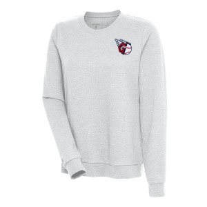 アンティグア レディース パーカー・スウェットシャツ アウター Cleveland Guardians Antigua Women's Action Crewneck Pullover Sweatsh