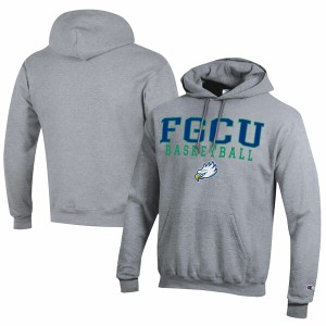 チャンピオン メンズ パーカー・スウェットシャツ アウター Florida Gulf Coast Eagles Champion Stacked Logo Basketball Eco Powerblen