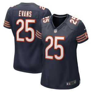 ナイキ レディース Tシャツ トップス Darrynton Evans Chicago Bears Nike Women's  Game Jersey Navy