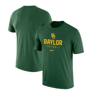 ナイキ メンズ Tシャツ トップス Baylor Bears Nike Changeover TShirt Green