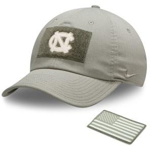 ナイキ メンズ 帽子 アクセサリー North Carolina Tar Heels Nike Tactical Heritage 86 Team Performance TriBlend Adjustable Hat Gree