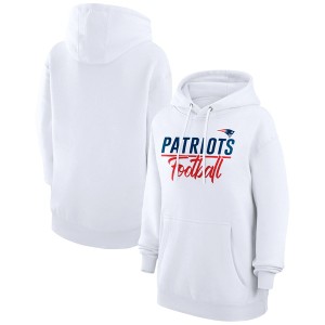 カールバンクス レディース ジャケット＆ブルゾン アウター New England Patriots GIII 4Her by Carl Banks Women's Graphic Fleece Pull