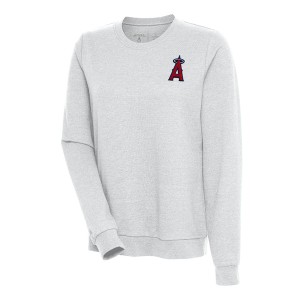 アンティグア レディース パーカー・スウェットシャツ アウター Los Angeles Angels Antigua Women's Action Crewneck Pullover Sweatshi