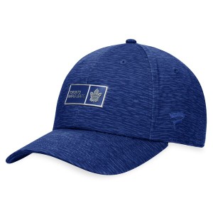 ファナティクス メンズ 帽子 アクセサリー Toronto Maple Leafs Fanatics Branded Authentic Pro Road Adjustable Hat Blue