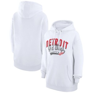 カールバンクス レディース パーカー・スウェットシャツ アウター Detroit Red Wings G III 4Her by Carl Banks Women's Filigree Logo P