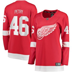 ファナティクス レディース Tシャツ トップス Jeff Petry Detroit Red Wings Fanatics Branded Women's Home Breakaway Player Jersey Re