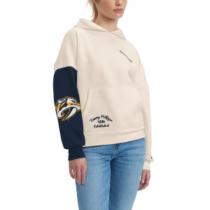 トミー ヒルフィガー レディース パーカー・スウェットシャツ アウター Nashville Predators Tommy Hilfiger Women's Harriet Pullover H