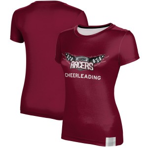 プロスフィア レディース Tシャツ トップス Northwestern Ohio Racers Women's Cheerleading TShirt Burgundy