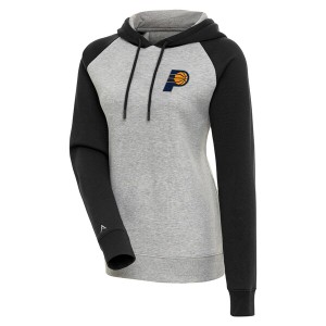 アンティグア レディース パーカー・スウェットシャツ アウター Indiana Pacers Antigua Women's Victory Raglan Sleeve Pullover Hoodie