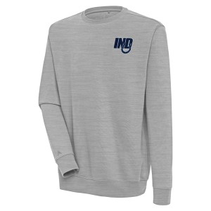 アンティグア メンズ パーカー・スウェットシャツ アウター Indianapolis Colts Antigua Victory Pullover Sweatshirt Heather Gray