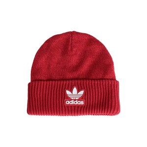 アディダスオリジナルス メンズ 帽子 アクセサリー ARCHIVE BEANIE Red