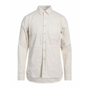 アスペジ メンズ シャツ トップス Shirts Cream