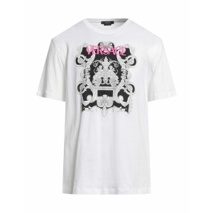 ヴェルサーチ メンズ Tシャツ トップス T-shirts White