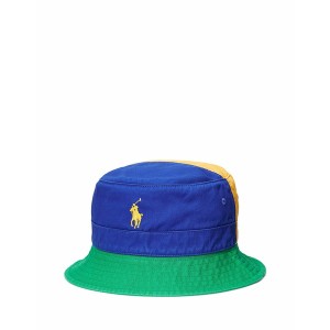 ラルフローレン メンズ 帽子 アクセサリー COLOR-BLOCKED CHINO BUCKET HAT Green