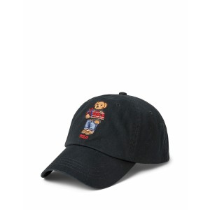 ラルフローレン メンズ 帽子 アクセサリー POLO BEAR TWILL BALL CAP Black