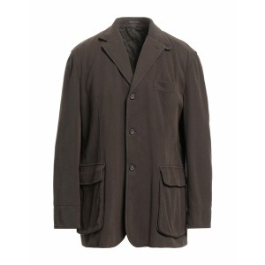 ルイジ・ビアンキ・マントヴァ メンズ ジャケット＆ブルゾン アウター Suit jackets Dark brown