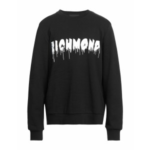 ジョン リッチモンド メンズ パーカー・スウェットシャツ アウター Sweatshirts Black