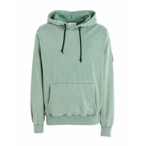 シュー メンズ パーカー・スウェットシャツ アウター Sweatshirts Sage green