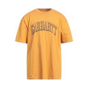 カーハート メンズ Tシャツ トップス T-shirts Ocher