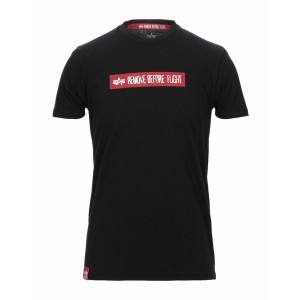 アルファインダストリーズ メンズ Tシャツ トップス T-shirts Black