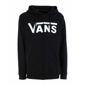 バンズ メンズ パーカー・スウェットシャツ アウター MN VANS CLASSIC ZIP HOODIE II Black