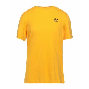 アディダスオリジナルス メンズ Tシャツ トップス T-shirts Yellow