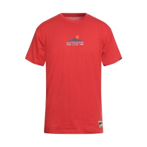 バンズ メンズ Tシャツ トップス T-shirts Red