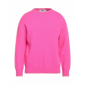 エムエスジイエム メンズ ニット&セーター アウター Sweaters Fuchsia