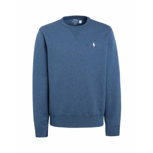 ラルフローレン メンズ パーカー・スウェットシャツ アウター MARLED DOUBLE-KNIT SWEATSHIRT Slate blue