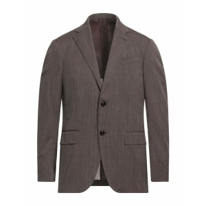 ゼニア メンズ ジャケット＆ブルゾン アウター Suit jackets Cocoa