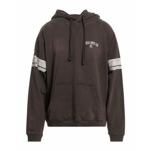 ゲス メンズ パーカー・スウェットシャツ アウター Sweatshirts Dark brown