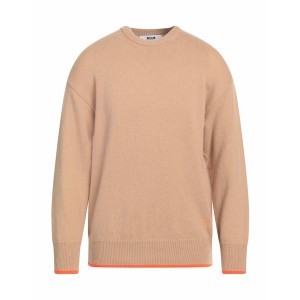 エムエスジイエム メンズ ニット&セーター アウター Sweaters Camel