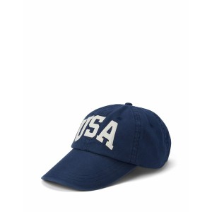 ラルフローレン メンズ 帽子 アクセサリー AMERICANA TWILL BALL CAP Slate blue