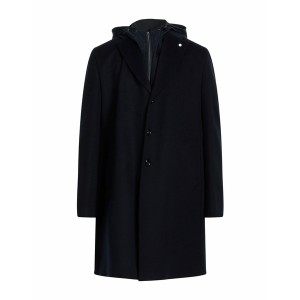 ルイジ・ビアンキ・マントヴァ メンズ ジャケット＆ブルゾン アウター Coats Midnight blue