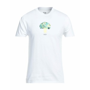 オベイ メンズ Tシャツ トップス T-shirts White