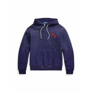 ラルフローレン メンズ パーカー・スウェットシャツ アウター FLEECE GRAPHIC HOODIE Blue