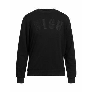 ジョン リッチモンド メンズ パーカー・スウェットシャツ アウター Sweatshirts Black