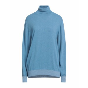 ヴェルナ メンズ ニット&セーター アウター Turtlenecks Light blue