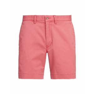 ラルフローレン メンズ カジュアルパンツ ボトムス 8-INCH STRETCH STRAIGHT FIT TWILL SHORT Coral