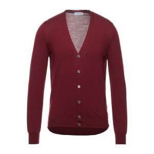 グランサッソ メンズ カーディガン アウター Cardigans Burgundy