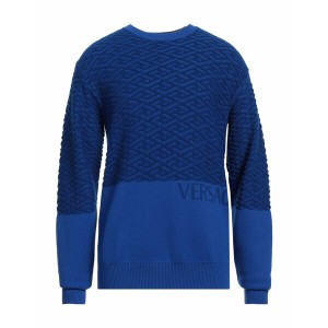 ヴェルサーチ メンズ ニット&セーター アウター Sweaters Blue