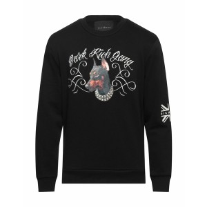 ジョン リッチモンド メンズ パーカー・スウェットシャツ アウター Sweatshirts Black