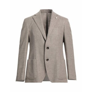 ルイジ・ビアンキ・マントヴァ メンズ ジャケット＆ブルゾン アウター Suit jackets Dove grey