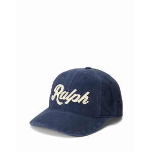 ラルフローレン メンズ 帽子 アクセサリー APPLIQUD TWILL BALL CAP Midnight blue