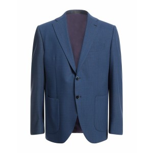 ルイジ・ビアンキ・マントヴァ メンズ ジャケット＆ブルゾン アウター Suit jackets Blue