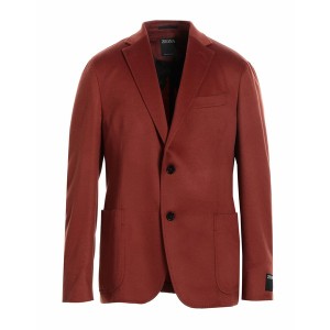 ゼニア メンズ ジャケット＆ブルゾン アウター Suit jackets Rust