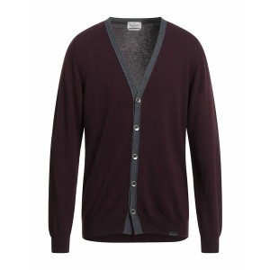 ブルックスフィールド メンズ カーディガン アウター Cardigans Burgundy